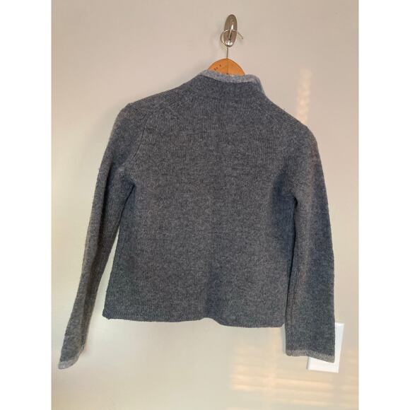 Braemar Vintage Shetland Wool Cardigan Gray Women’s Small - Picture 4 of 4